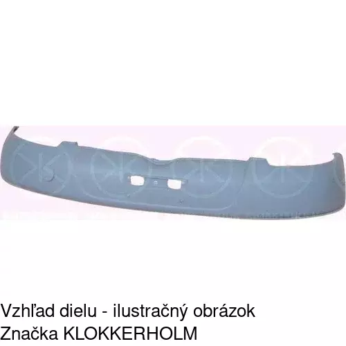 Predný nárazník POLCAR 8103071Q