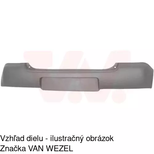 Zadný nárazník POLCAR 810396-1