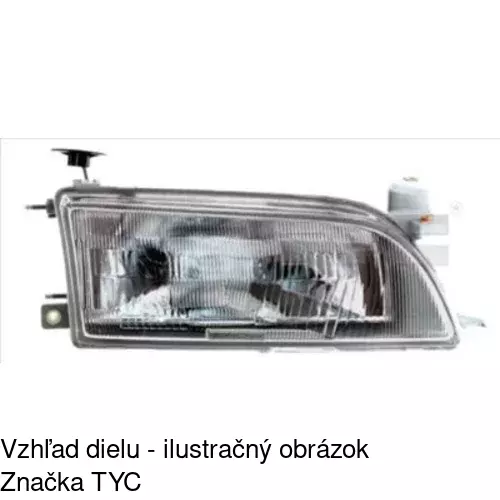 Hlavný reflektor POLCAR 8110090E