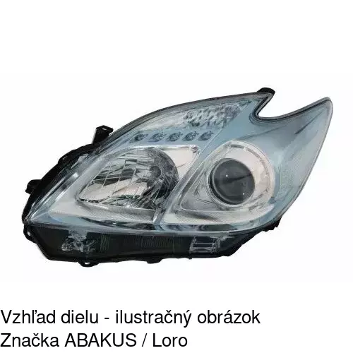 Hlavný reflektor POLCAR 81H109-E - obr. 1