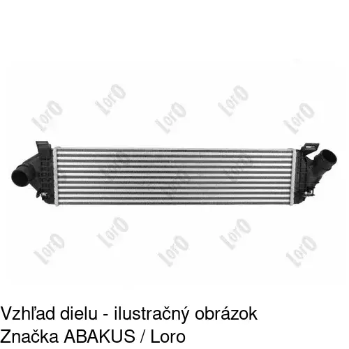 Chladiče vzduchu (Intercoolery) POLCAR 9042J8-1 - obr. 2