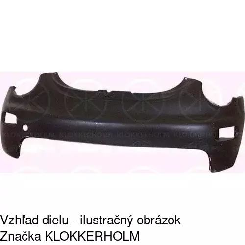 Predný nárazník POLCAR 950107