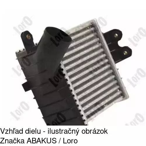 Chladiče vzduchu (Intercoolery) POLCAR 9501J8-2 - obr. 2