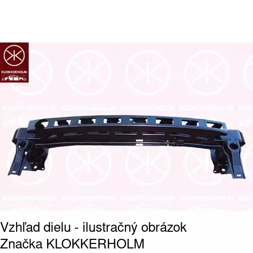 Výstuha nárazníka POLCAR 95180733 - obr. 1