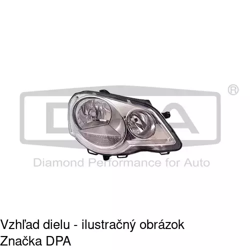 Hlavný reflektor POLCAR 952710-V - obr. 4