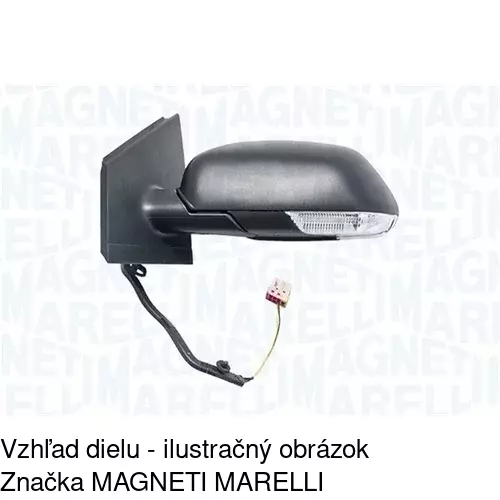 Vonkajšie zrkadlo POLCAR 9527512E