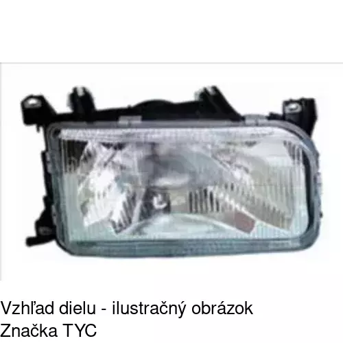 Hlavný reflektor POLCAR 954610-E