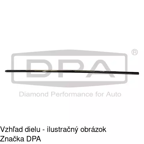 Lišta dverí POLCAR 95550032