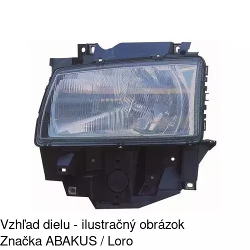 Hlavný reflektor POLCAR 9567100E - obr. 2