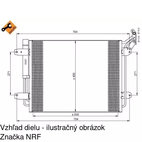 Chladiče klimatizácie POLCAR 9575K8C1S - obr. 3