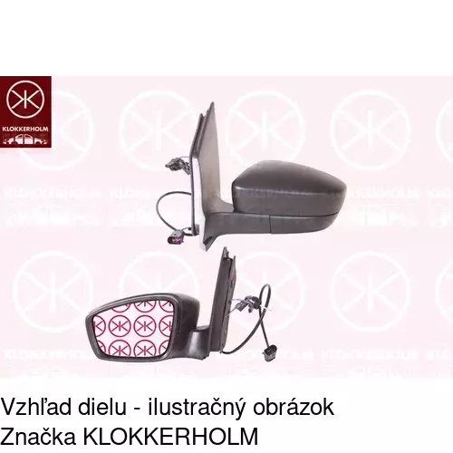Vonkajšie zrkadlo 95A1513M /POLCAR/ - obr. 2