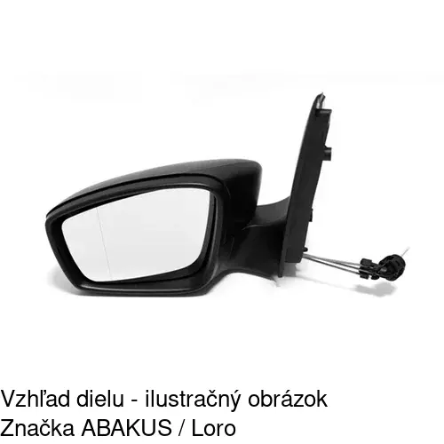 Vonkajšie zrkadlo 95A1513M /POLCAR/ - obr. 4