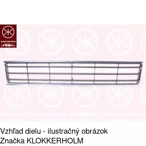 Kryt v nárazníku POLCAR 95D12720