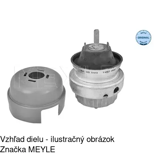 Silentblok motora POLCAR AU-EM013 - obr. 1