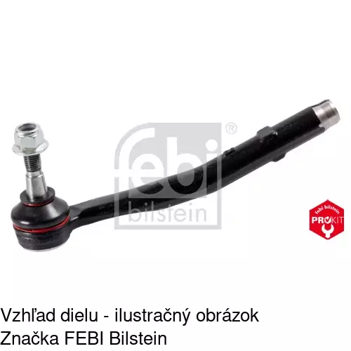 Tyč riadenia POLCAR B-401403 - obr. 2