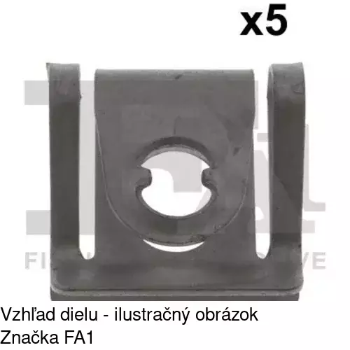 Montážny plech POLCAR RXC10133 - obr. 3