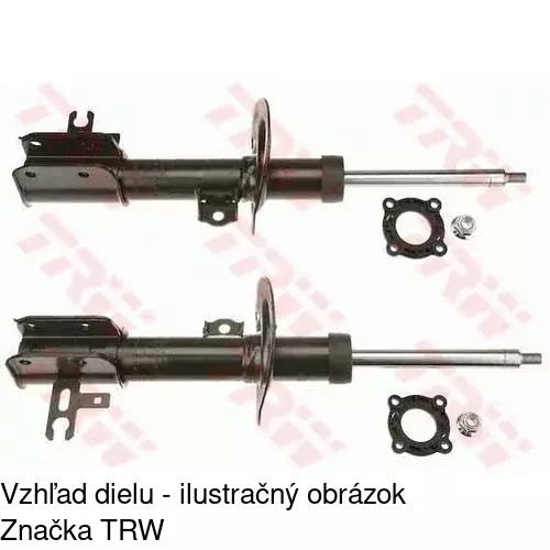 Plynový tlmič POLCAR S010443G - obr. 1