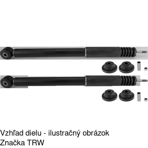 Plynový tlmič POLCAR S011336G - obr. 2