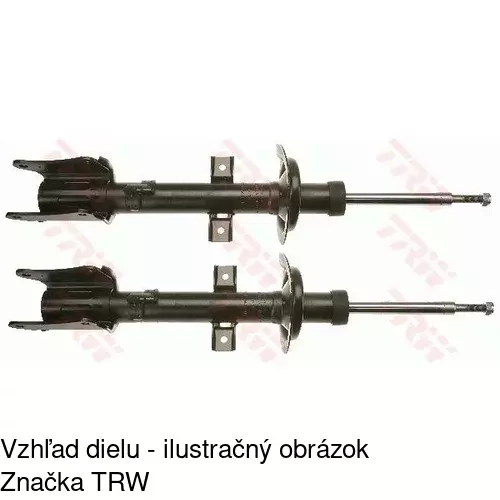 Plynový tlmič POLCAR S011538G - obr. 2