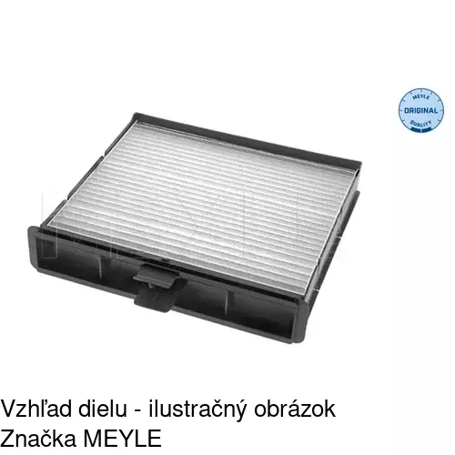 Kabínový filter s uhlíkom POLCAR S11-1009 - obr. 3