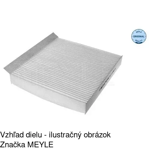 Kabínový filter s uhlíkom POLCAR S11-1017 - obr. 4