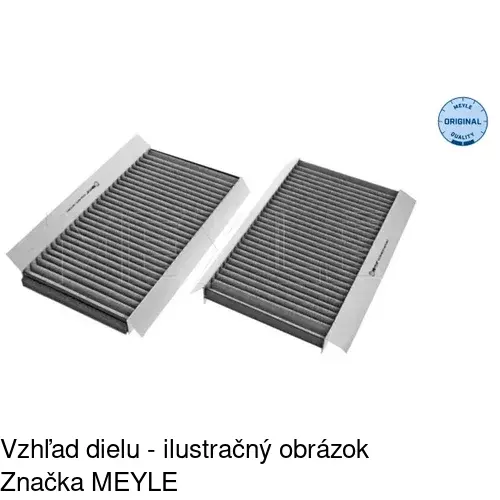 Kabínový filter s uhlíkom POLCAR S11-1018 - obr. 5