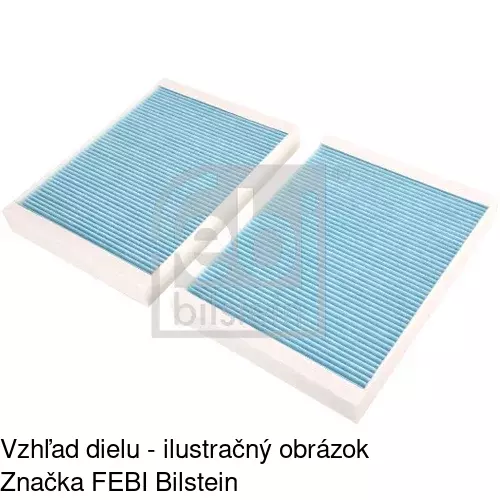 Kabínový filter s uhlíkom POLCAR S11-1033 - obr. 4