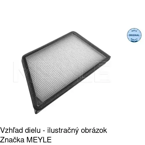 Kabínový filter s uhlíkom POLCAR S11-1034 - obr. 4