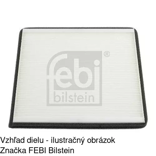 Kabínový filter s uhlíkom POLCAR S11-1044 - obr. 5