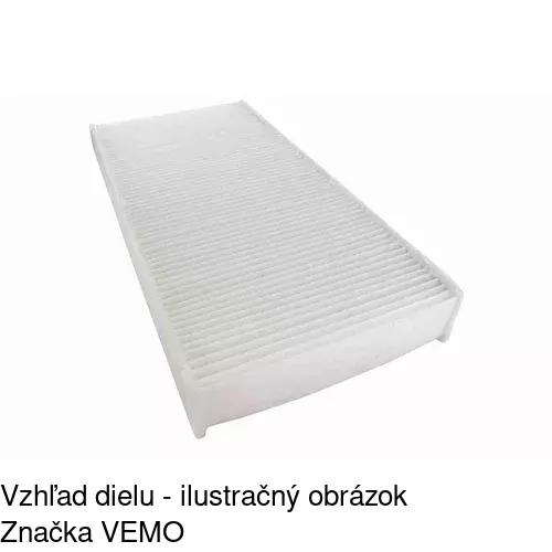 Kabínový filter s uhlíkom POLCAR S11-1053 - obr. 1