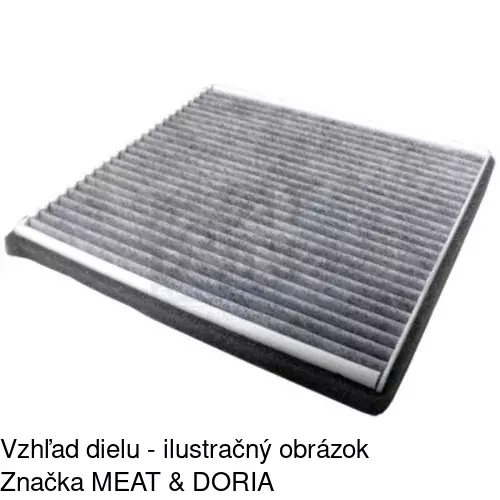 Kabínový filter s uhlíkom POLCAR S11-1055 - obr. 4