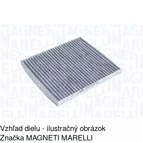 Kabínový filter s uhlíkom POLCAR S11-1089