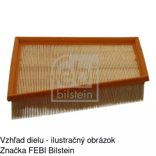 Vzduchový filter POLCAR S11-4019 - obr. 1