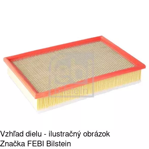 Vzduchový filter POLCAR S11-4076