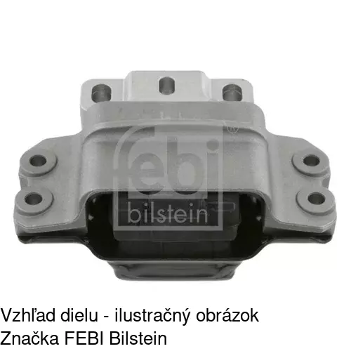 Silentblok prevodovky POLCAR S2213028 - obr. 3