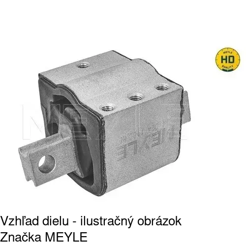 Silentblok prevodovky POLCAR S2250029 - obr. 2