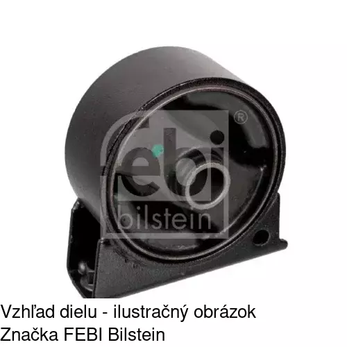 Silentblok motora POLCAR S2252043