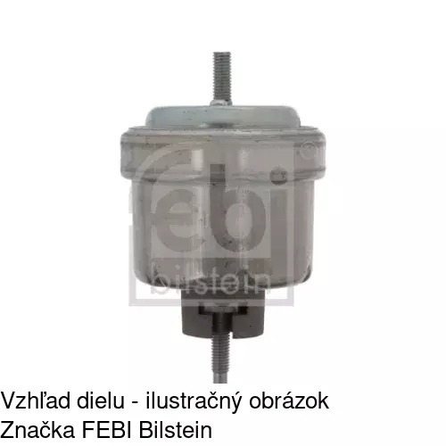 Silentblok motora S2255050 /POLCAR/