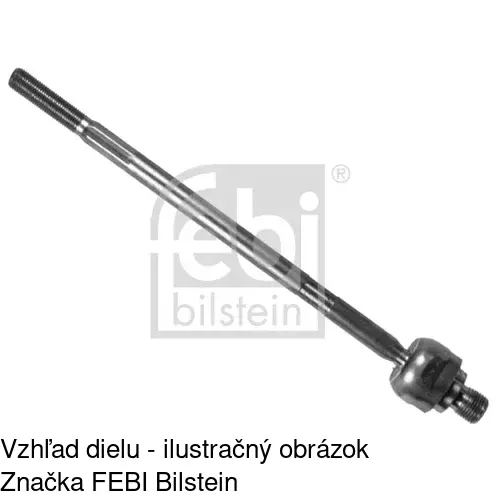 Tyč riadenia POLCAR S6041028 - obr. 2