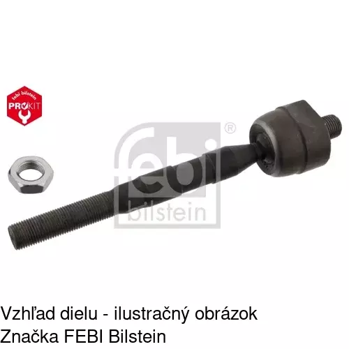 Tyč riadenia POLCAR S6052054 - obr. 1