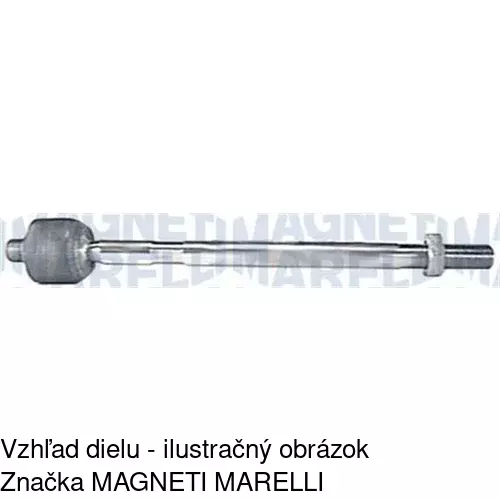 Tyč riadenia POLCAR S6060026 - obr. 2