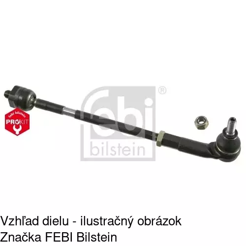 Tyč riadenia POLCAR S6069004 - obr. 2