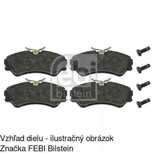 Brzdové dosky POLCAR S70-0079 - obr. 4