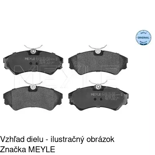 Brzdové dosky POLCAR S70-0079 - obr. 5