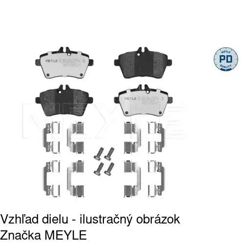 Brzdové dosky POLCAR S70-0296 - obr. 4