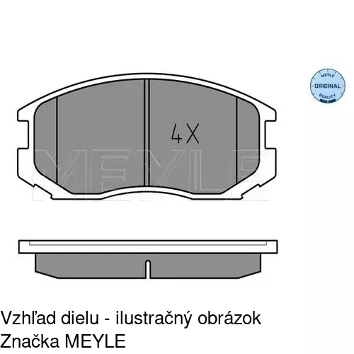 Brzdové dosky POLCAR S70-0321 - obr. 3