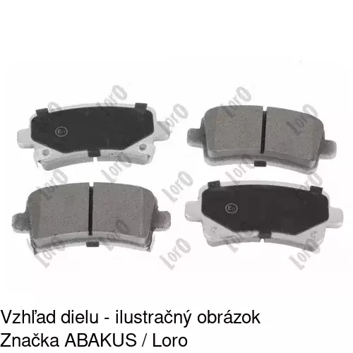 Brzdové dosky POLCAR S70-1569 - obr. 4