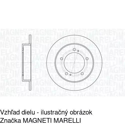 Brzdový kotúč POLCAR S71-0345 - obr. 5