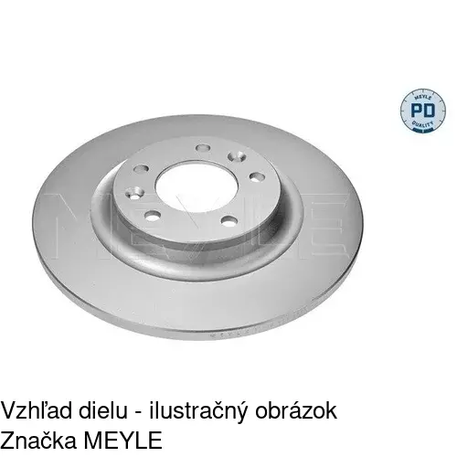 Brzdový kotúč POLCAR S71-1149 - obr. 4