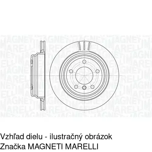 Brzdový kotúč POLCAR S71-1216 - obr. 5